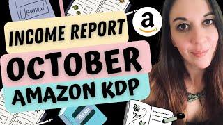 Amazon KDP Income Report October 2024 - Can You Make Money Selling Low Content Books On Amazon?