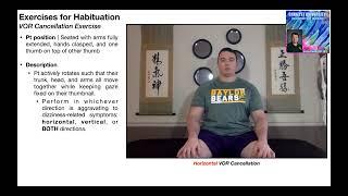 Habituation Exercises for Central Vestibular Deficits EXPLAINED