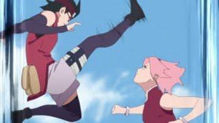 Sarada Vs Sakura Full Fight,Boruto Episode 171 Eng sub