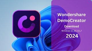 How to Wondershare DemoCreator  Windows 11,10,8.1,7 Download