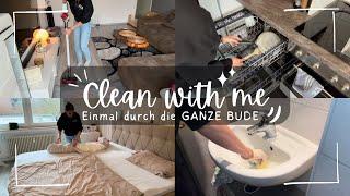 PURE PUTZMOTIVATION | Ganze Bude muss dran glauben  | Clean with me | Aufräumen