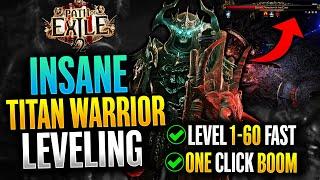 Path of Exile 2 - Best Warrior Leveling Build Guide (POE 2 Best Warrior Titan Fast Leveling Build)