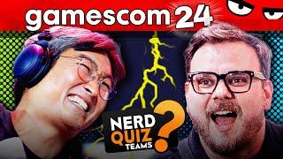 NERD QUIZ Teams - gamescom 2024 Edition | Budi & Colin vs. Eddy & Nils