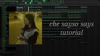 How to Make BEATS for CHE (SAYSO SAYS) | FL STUDIO TUTORIAL