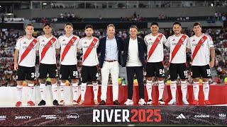 La ESPECTACULAR presentación de REFUERZOS DE RIVER 2025 ️