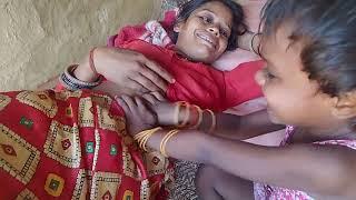 breastfeeding Indian mom and baby village cute baby 