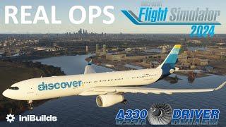 Discover A330 Real Ops | Frankfurt - Philadelphia | Real A330 Pilot