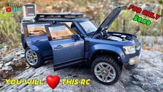 Super Scale Metal Body Defender D90 | SG Pinecone 2402 Unboxing & First Drive | Cars Trucks 4 Fun