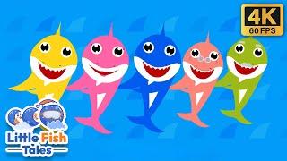 The Shark Family | Sing Along with Baby Sharks | Little Fish Tales | #babyshark