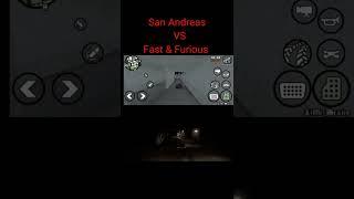 San Andreas VS Fast & Furious #shorts #shortvideos #gtasanandreas #gtavideos