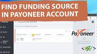 How to Find Funding Source in Payoneer Account