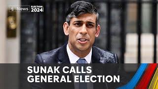 Election 2024: Drenched Rishi Sunak calls for vote in July