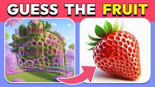 Guess by ILLUSION - Fruits and Vegetables Edition  Easy, Medium, Hard Levels