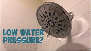 Fix Low Water Pressure In Shower