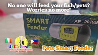 Unboxing Operation Demonstration & Review of FISH / PETS SMART FEEDER  JnC Corner