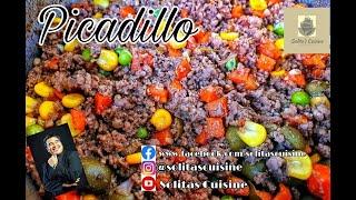 PICADILLO - Easy Recipe  (with Audio)