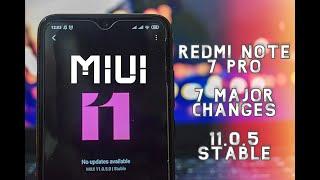 REDMI NOTE 7 PRO MIUI 11 (STABLE) 11.0.5  - BEST FEATURES