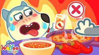 Be Careful! It's Too Hot Song  Daily Safety Song  Wolfoo Nursery Rhymes & Kids Songs