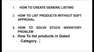 How to Create Generic Listing on amazon | How to create listing without Soft approval