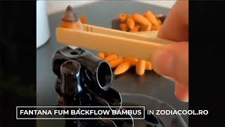 Fantana fum backflow Bambus, simbol de dezvoltare pe toate planurile - ZODIACOOL