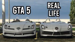 SM722 VS Mercedes Stirling Moss | How Similar do They Look? (GTA Cars VS Real Cars)