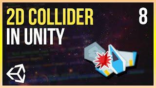 COLLIDER in Unity | Unity 2D Space Shooter Tutorial Deutsch |  Part 8
