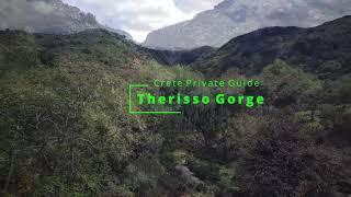 Theriso Gorge in Crete Chania