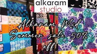 Alkaram Studio Mid Summer sale 50% off | Alkaram sale Today | Shopping Haul