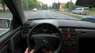 Mercedes Benz E 200 CDI W210  -  POV 4K GoPro