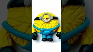 WOW a Mega Minion from Despicable Me 4 #clay #plasticine #meme #sculpture #art #diy #despicableme