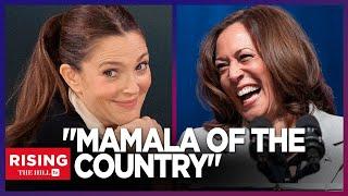 Drew Barrymore's CRINGEY INTERVIEW W/ Kamala Harris; Calls VP 'Mamala Harris': WATCH