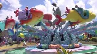 One Fish Two Fish Red Fish Blue Fish - Full Ride POV - Islands of Adventure - Universal Orlando