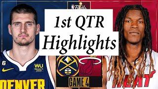 Miami Heat vs. Denver Nuggets Full Highlights 1st QTR | June 9 | 2022-2023 NBA Finals