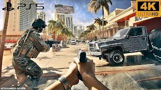 Miami Gun Battle | Immersive Ultra Realistic Graphics [60FPS] Gameplay | Hardline