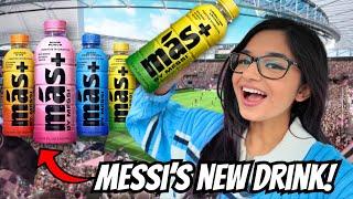 FINDING MESSI’S NEW ENERGY DRINK *MÁS+ BY MESSI*