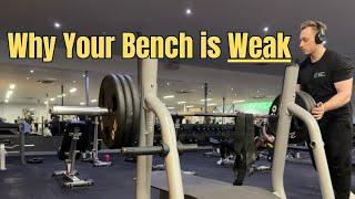 My Bench Press is Weak | How to Bench 3 Plates