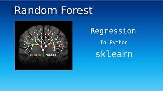 Random Forest Regression in Python -sklearn