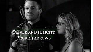 Oliver and Felicity Broken Arrows for @Desi1992