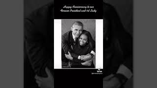 Happy Anniversary President Obama and Michelle