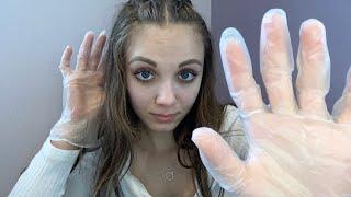 ASMR || Pampering You with Vinyl￼ Gloves! ￼