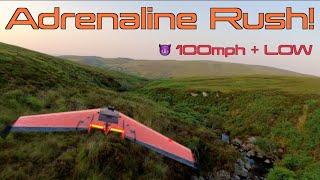 Low & Fast Mountain Trails!  - Ritewing ZCon FPV