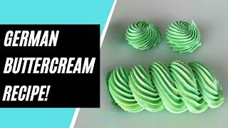 How To Make German Buttercream Recipe | Made Easy!