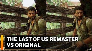 The Last of Us Remaster vs original