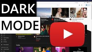 YouTube Dark Mode PC (Chrome, Windows 10) - turn on and off | 2020