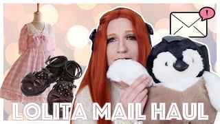 Giant Lolita Fashion Haul + Unboxing [ HoneyCherry Shoes, OP, Purse, and more ]