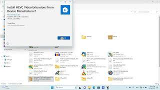 Play HEVC videos in you PC using HEVC Extension (2MB File)