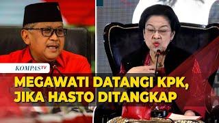 Ketum PDIP Megawati Blak-blakan akan Datangi KPK, Jika Hasto Ditangkap