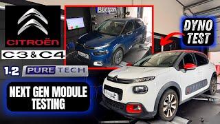 Citroen C3/C4 1.2 PureTech 110hp/130hp Dyno Test – Bluespark Tuning Box