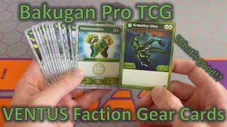 Ventus Baku-Gear Cards - Bakugan Pro Trading Card Game