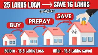 25 LAKHS LOAN LA SAVE 16.5 LAKHS | HOW TO PAY OFF HOUSING LOAN DEBT QUICKLY |almost everything Tamil